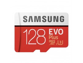 Samsung Micro SDHC UHS1 Class-10 EVO Plus 100MB/s 128GB  Samsung Micro SDHC UHS1 Class-10 EVO Plus 100MB/s 128GB